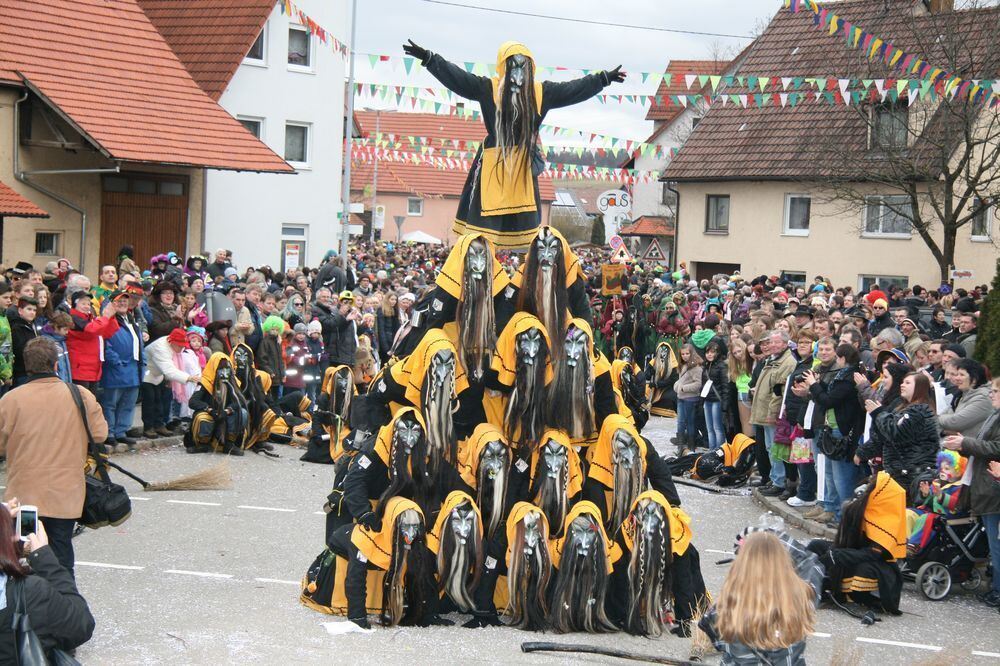 25. Großengstinger Fasnetsumzug