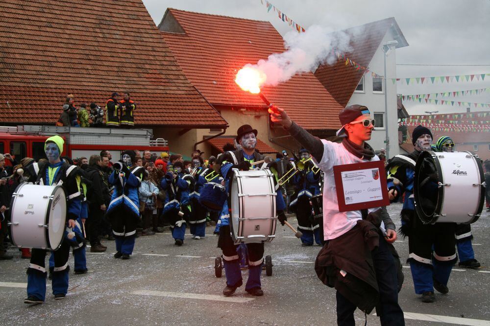 25. Großengstinger Fasnetsumzug