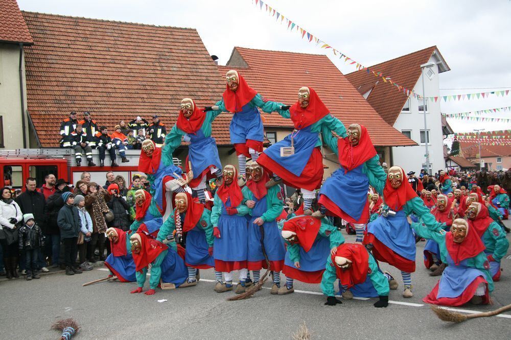 25. Großengstinger Fasnetsumzug