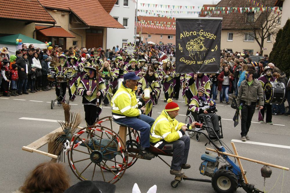 25. Großengstinger Fasnetsumzug