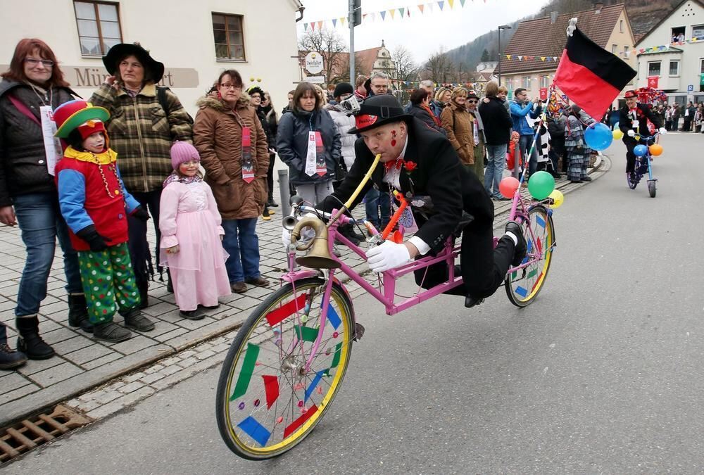 Großer Narrensprung in Zwiefalten 2. März 2014