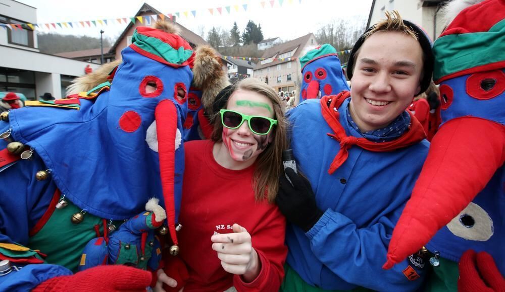 Großer Narrensprung in Zwiefalten 2. März 2014