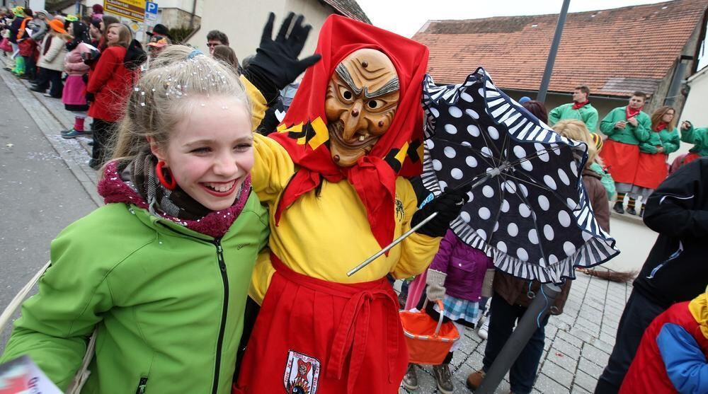 Großer Narrensprung in Zwiefalten 2. März 2014