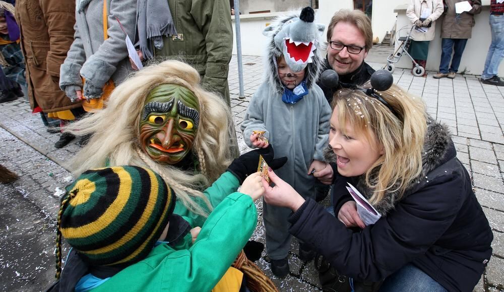 Großer Narrensprung in Zwiefalten 2. März 2014