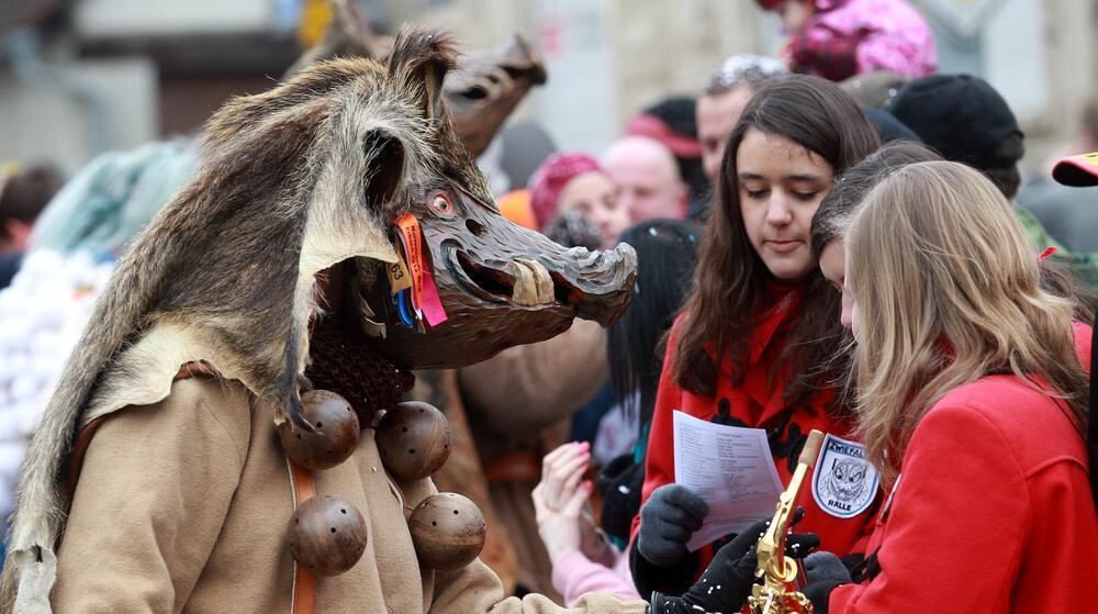 Großer Narrensprung in Zwiefalten 2. März 2014