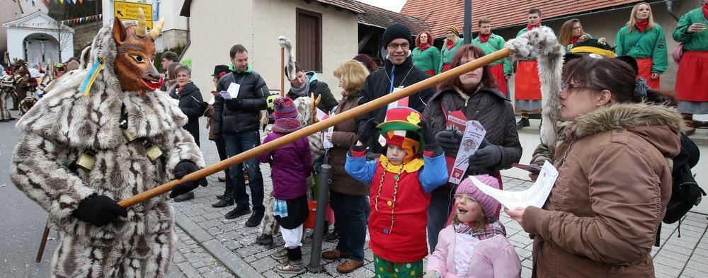 Großer Narrensprung in Zwiefalten 2. März 2014