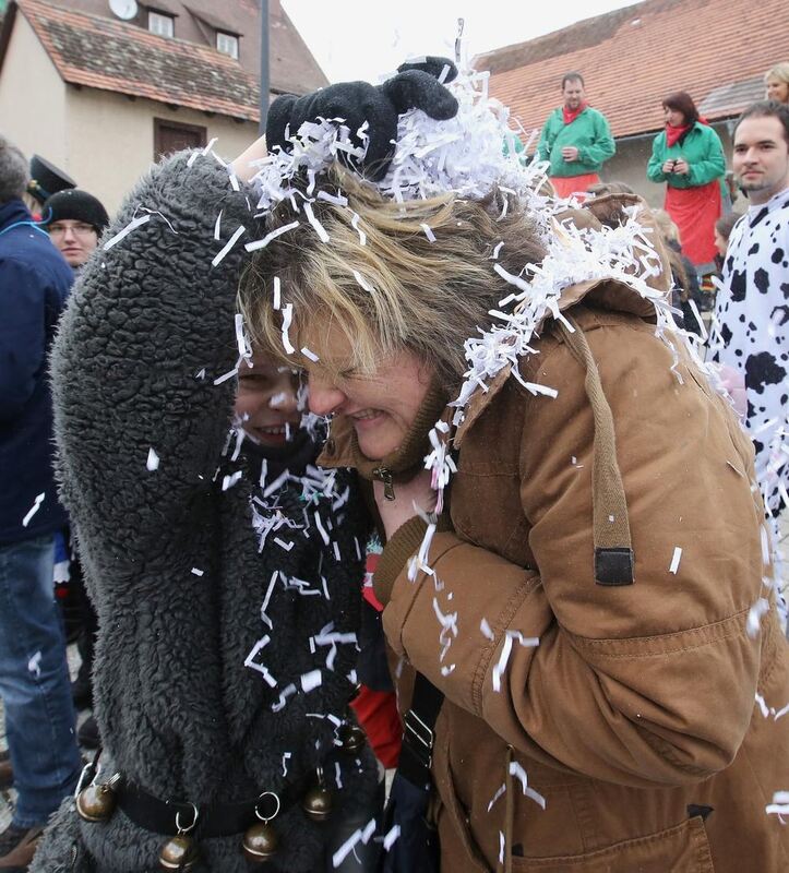 Großer Narrensprung in Zwiefalten 2. März 2014