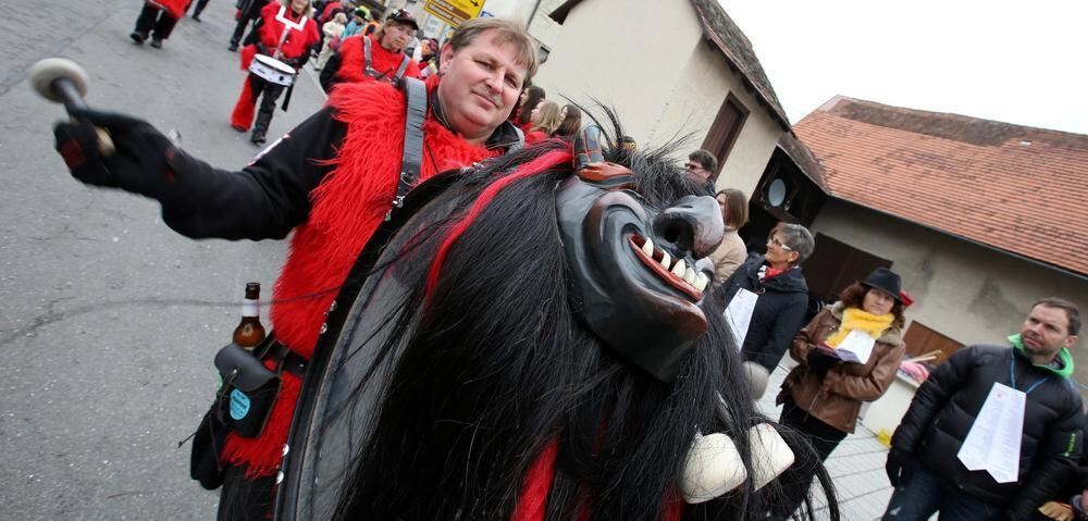 Großer Narrensprung in Zwiefalten 2. März 2014