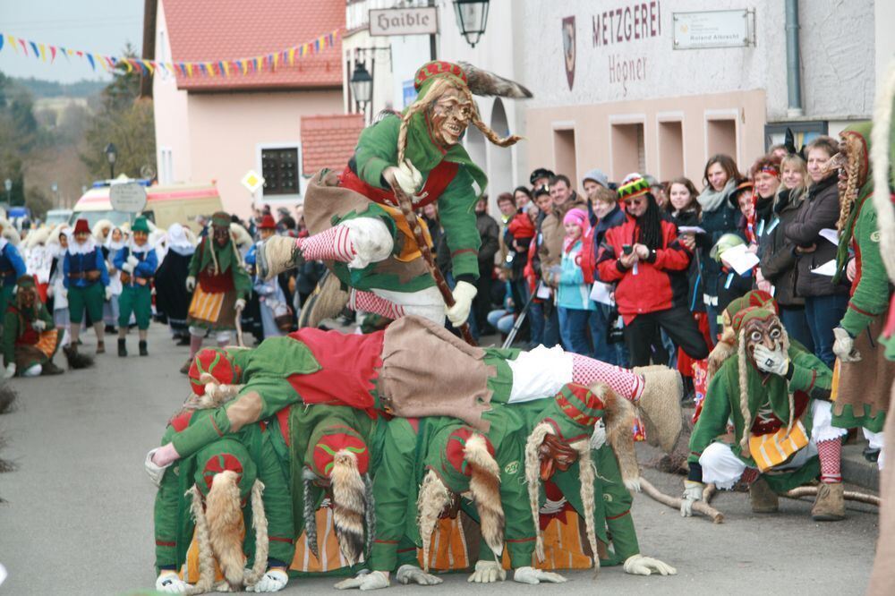 Fasnetsdienstag Hayingen Alb 2014