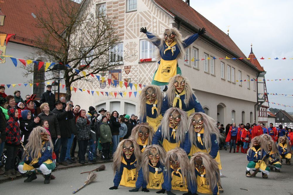 Fasnetsdienstag Hayingen Alb 2014