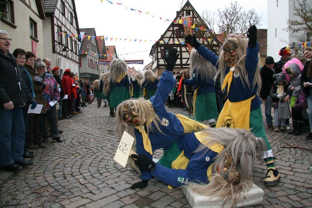 Fasnetsdienstag Hayingen Alb 2014