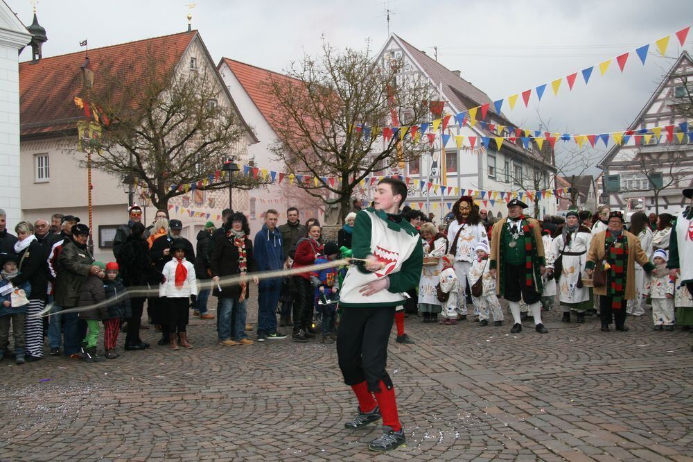 Fasnetsdienstag Hayingen Alb 2014