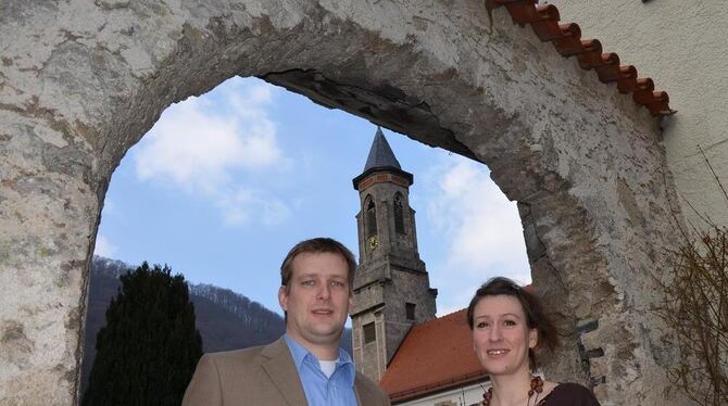 Martin und Stefanie Bauspieß sind im Honauer Pfarrhaus eingezogen.