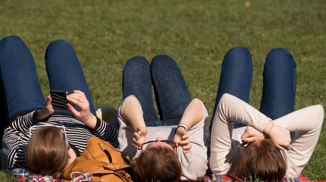 Der frühe Start in den Frühling ermöglicht schon das Bad in der Sonne. FOTO: DPA