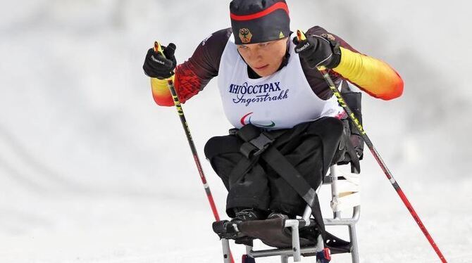 Anja Wicker sichert sich über 10 Kilometer den Sieg. Foto: Jan Woitas