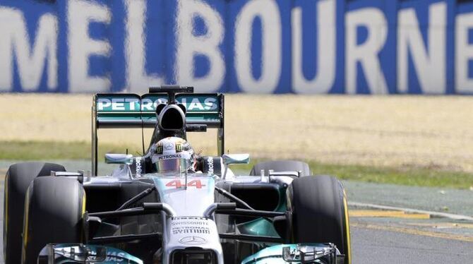 Lewis Hamilton hat sich den ersten Startplatz zum Saison-Auftakt in Australien gesichert. Foto: Hans Klaus Techt