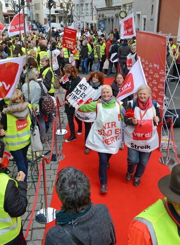 Warnstreik öffentlicher Dienst