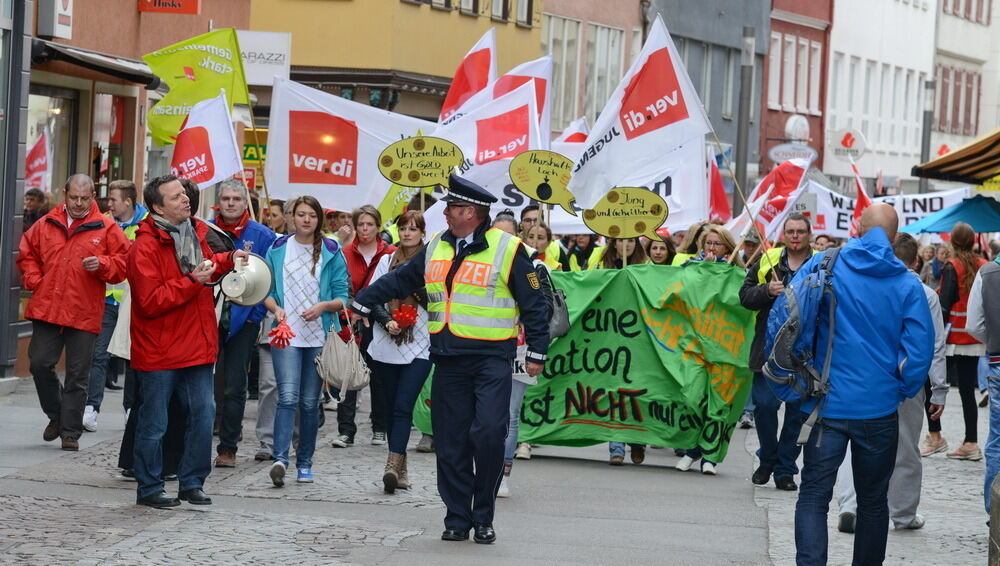 Warnstreik öffentlicher Dienst