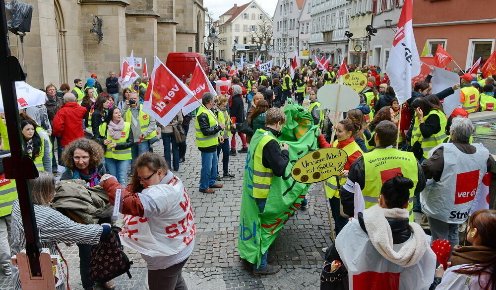 Warnstreik öffentlicher Dienst