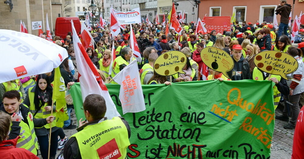 Warnstreik öffentlicher Dienst