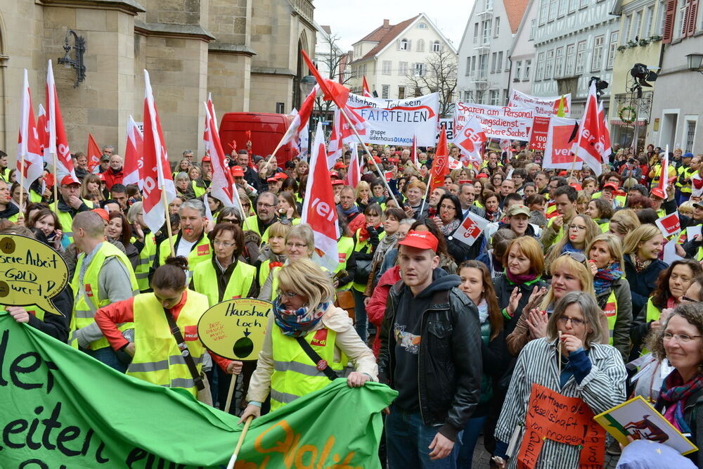 Warnstreik öffentlicher Dienst