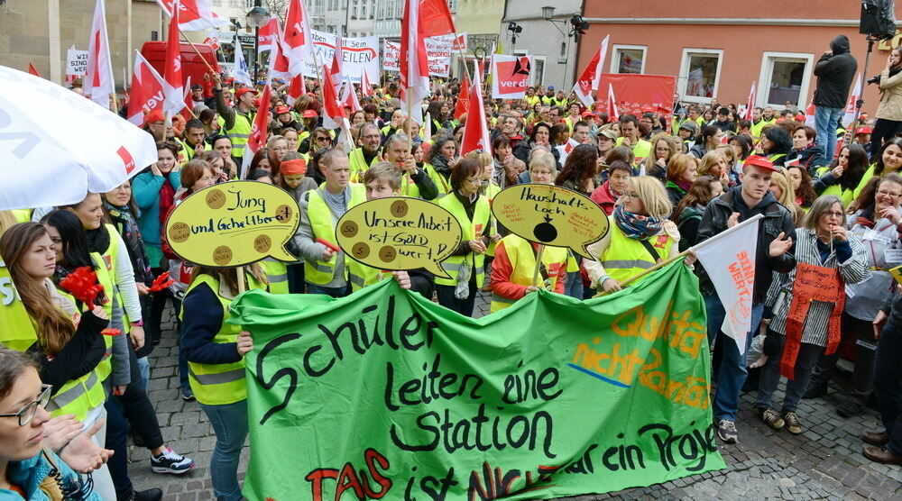 Warnstreik öffentlicher Dienst