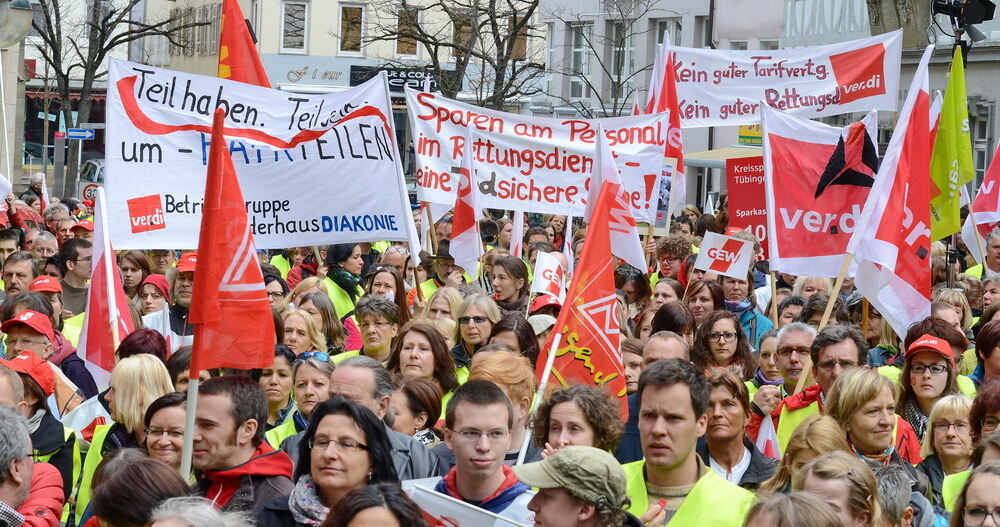 Warnstreik öffentlicher Dienst