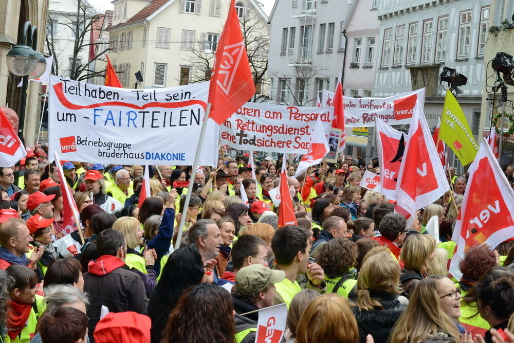 Warnstreik öffentlicher Dienst