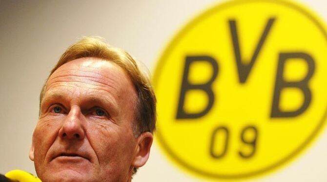 BVB-Geschäftsführer Hans-Joachim Watzke spricht sich für drastische Maßnahmen aus. Foto: Jan-Philipp Strobel