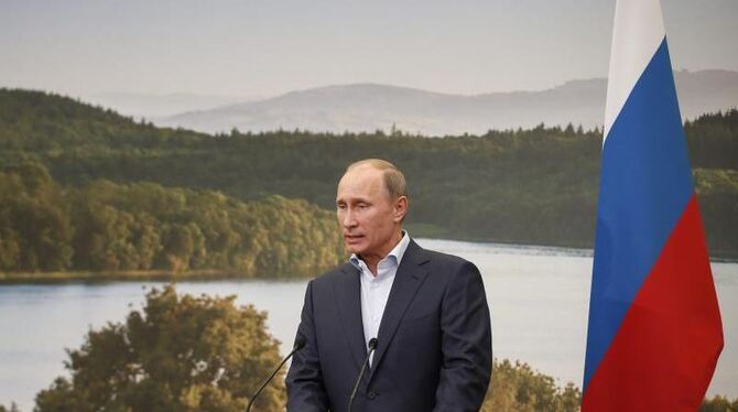 Da war er noch dabei: Russland Präsident Wladimir Putin 2013 am Rande des G8-Gipfels in Lough Erne in Enniskillen (Nordirland