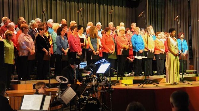 Veranstaltungen in der Werdenberghalle – wie jüngst die Musical-Gala mit dem St. Martinschor – sind mit viel technischem Aufwand