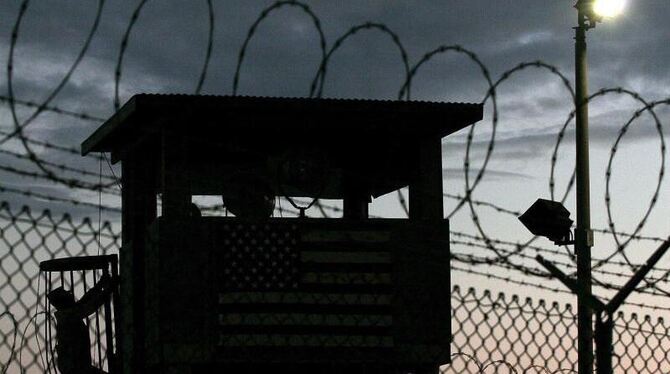 Wachturm an der Guantanamo Naval Station in Kuba. Foto: John Riley/Archiv