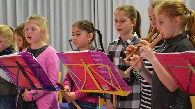 Nachwuchssorgen hat der Musikverein Ohmenhausen keine. FOTO: ANTZ