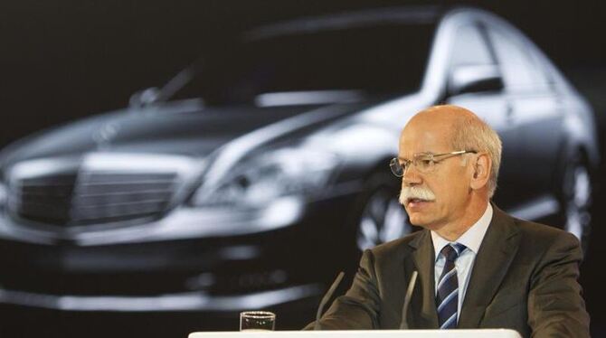 Daimler-Chef Dieter Zetsche. Foto: Ole Spata/Archiv