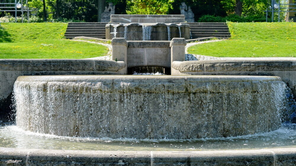 Wasserachse Volkspark Reutlingen