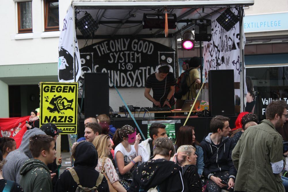 »Reclaim Your City«-Nachttanzdemo 2014