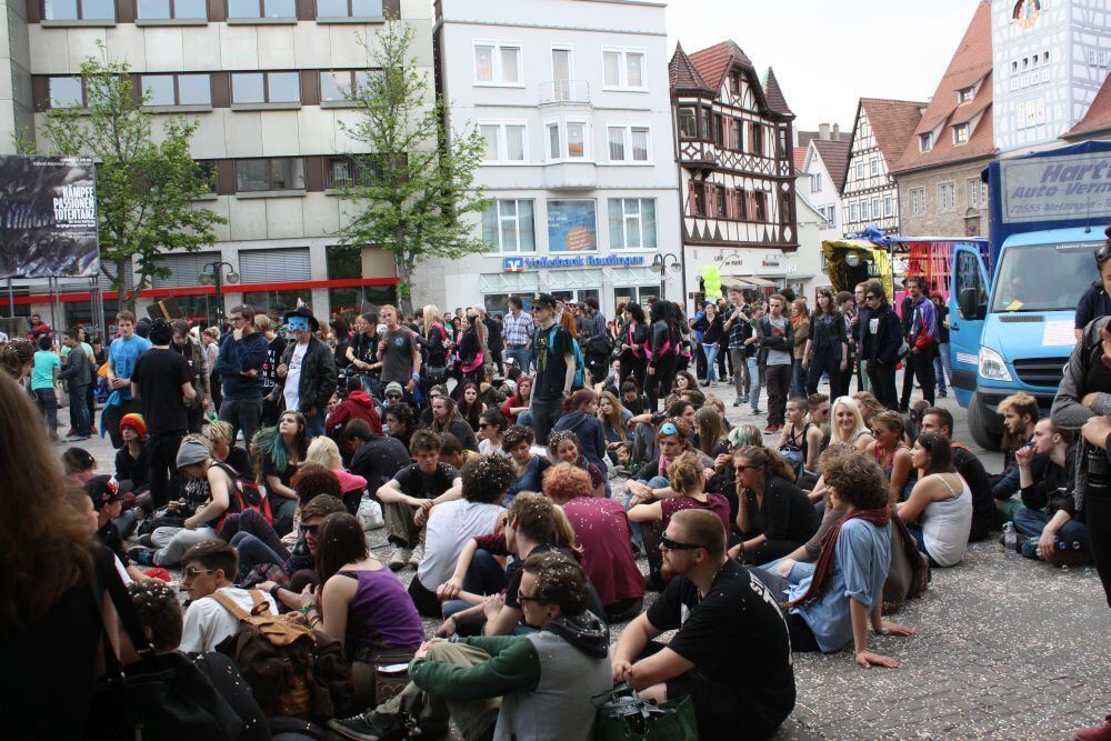 »Reclaim Your City«-Nachttanzdemo 2014