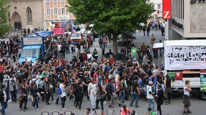 »Reclaim Your City«-Nachttanzdemo 2014