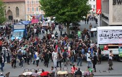 "Reclaim Your City"-Nachttanzdemo 2014