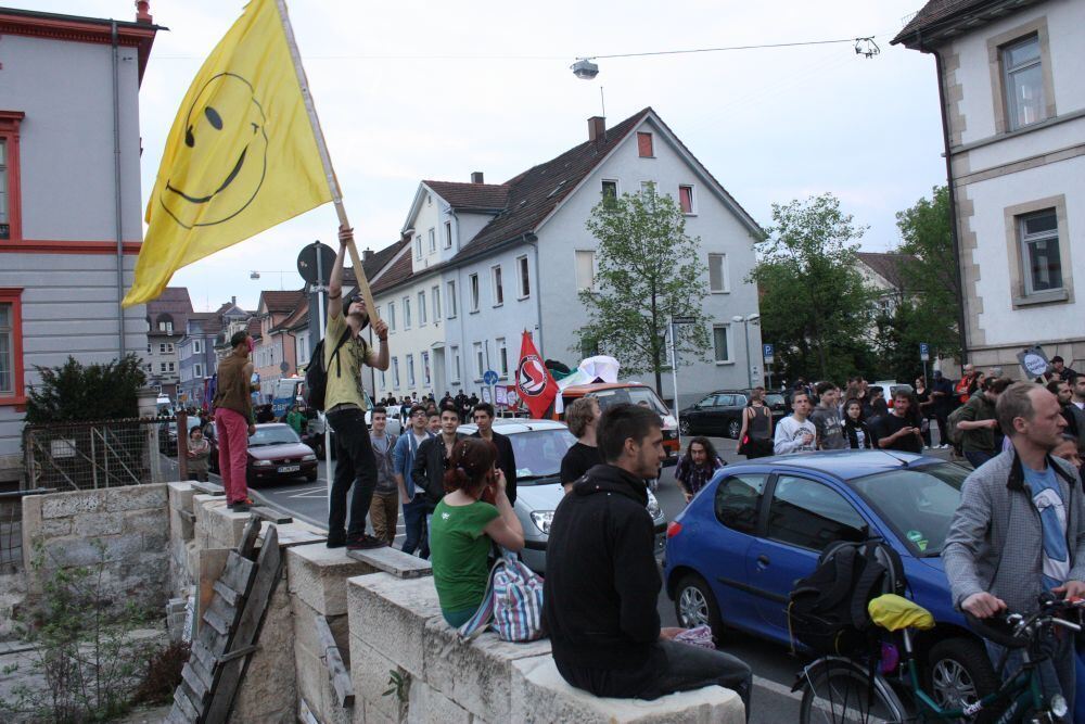 »Reclaim Your City«-Nachttanzdemo 2014