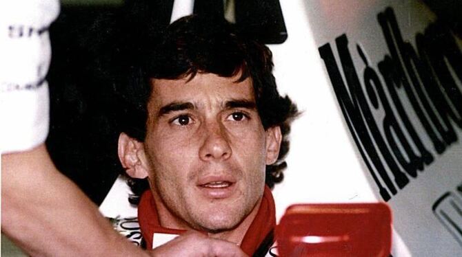 Ayrton Senna war eine der größten Persönlichkeiten in der Formel 1. Foto: EPA