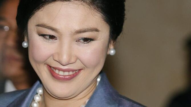 Thailands Regierungschefin Yingluck Shinawatra ist wegen Verfassungsbruchs des Amtes enthoben worden. Foto: Narong Sangnak