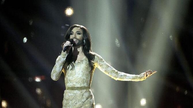 Großes Kino: Conchita Wurst. Foto: Keld Navntoft