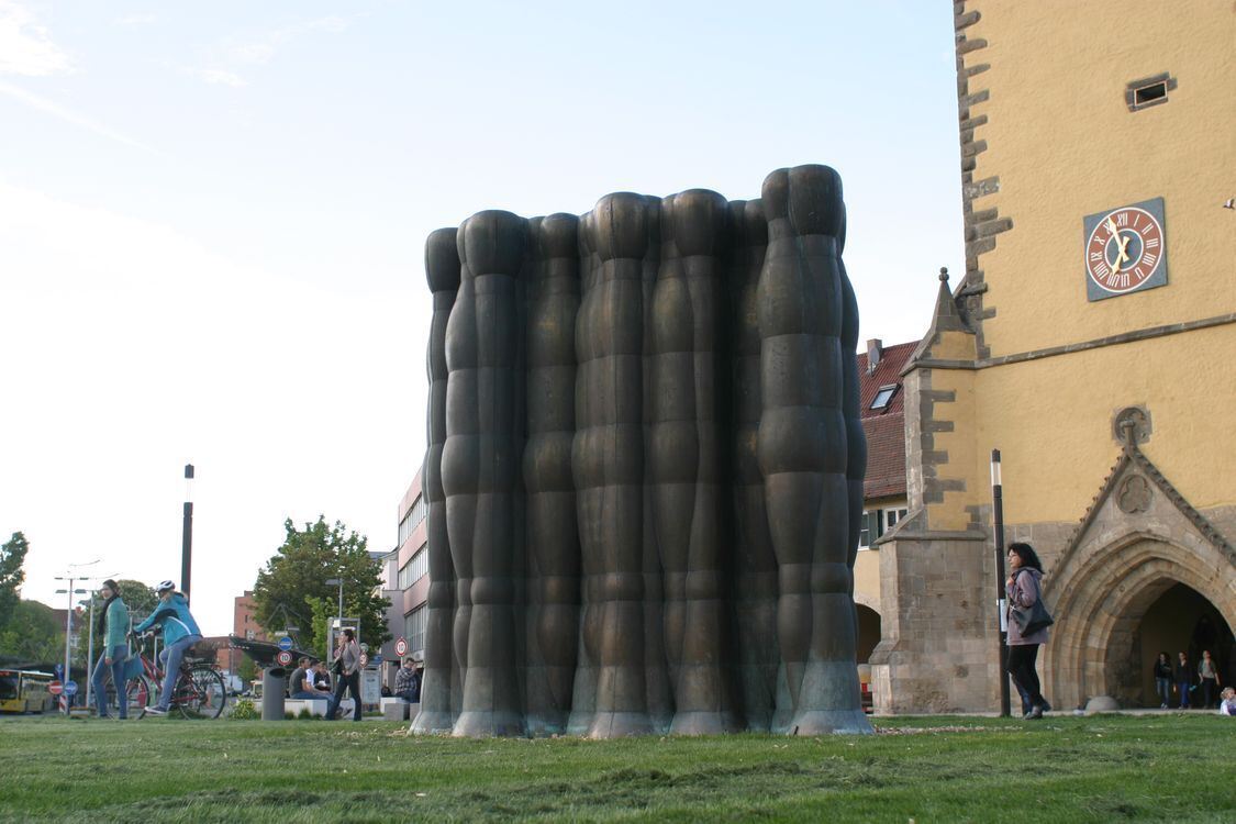 Skulpturen in der Reutlinger Innenstadt