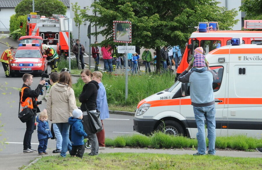 Großübung im Ursulabergtunnel