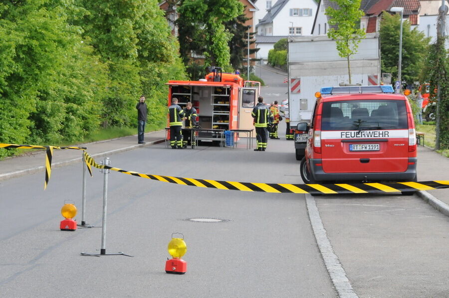 Großübung im Ursulabergtunnel