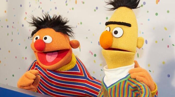 Ernie und Bert wurden geehrt. Foto: Georg Wendt