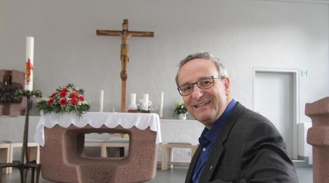 Aus dem alten Schul- und Rathaus wurde ein Gotteshaus. Nicht nur zweckmäßig, sondern auch schön, findet der katholische Pfarrer