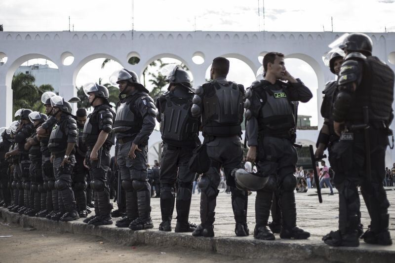 Nicht alle feiern den Fußball: Proteste in Brasilien