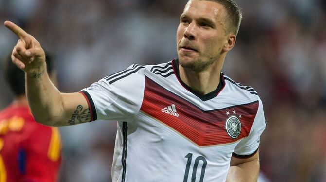 Lukas Podolski. FOTO: DPA